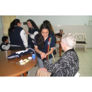 Visita al Hogar de Ancianos
